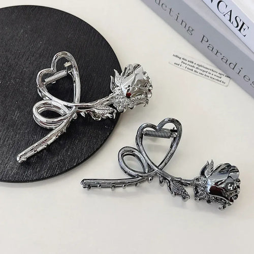 Gothic Rose Butterfly Hair Clip - Best Sellers - Hair Accessories - 2
