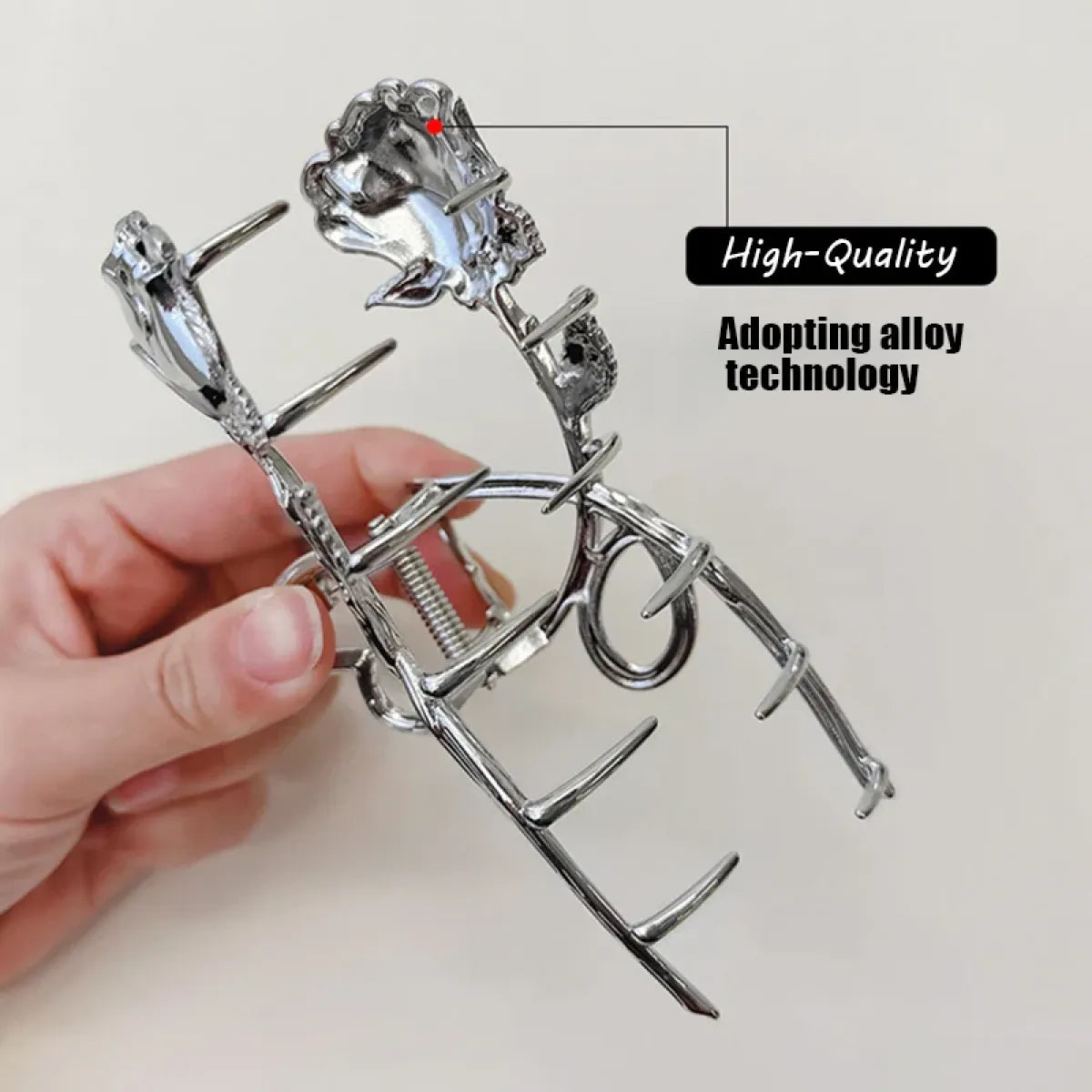 Gothic Rose Butterfly Hair Clip - Best Sellers - Hair Accessories - 6