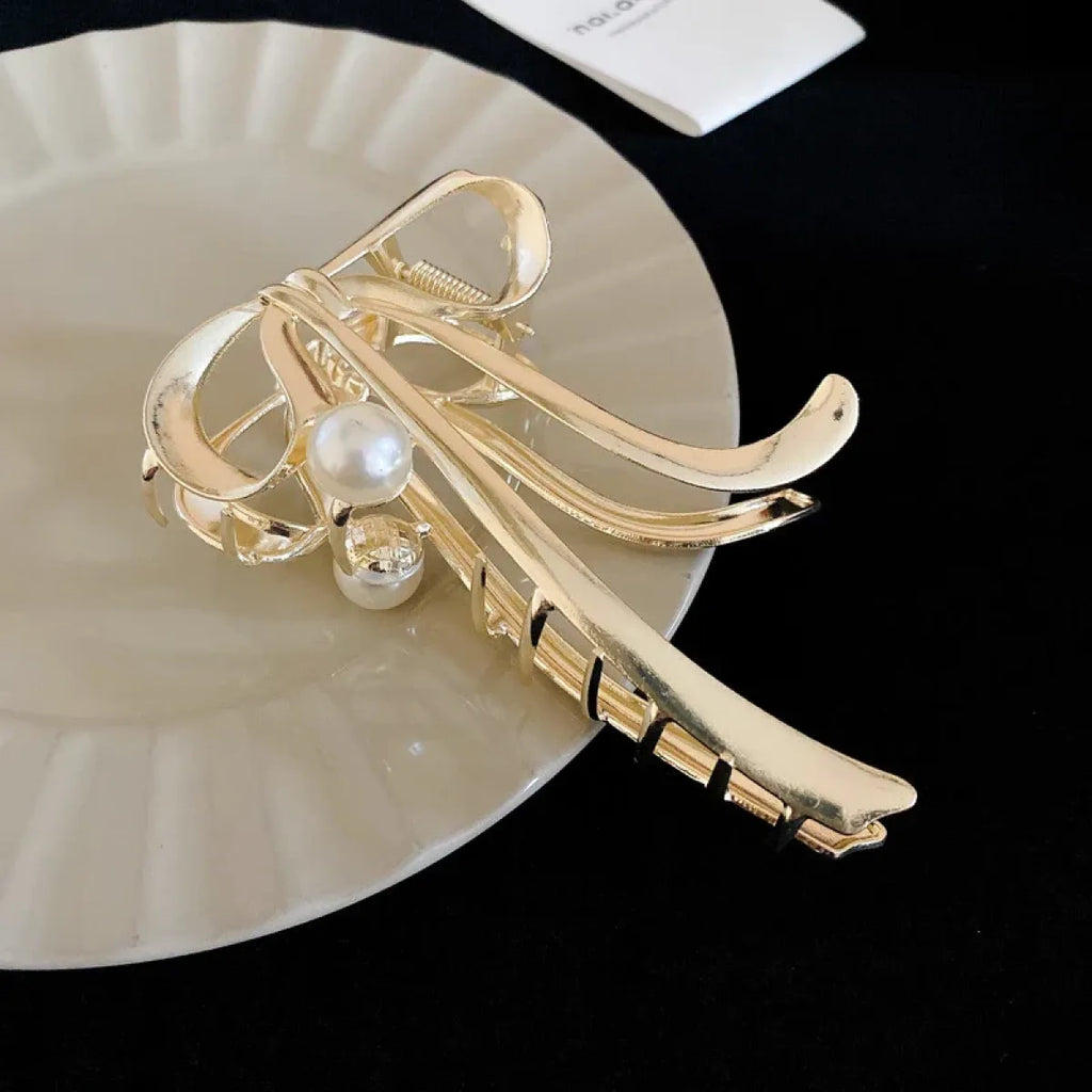 Harajuku Bow Pearl Hair Clip - Best Sellers - Hair Accessories - 5