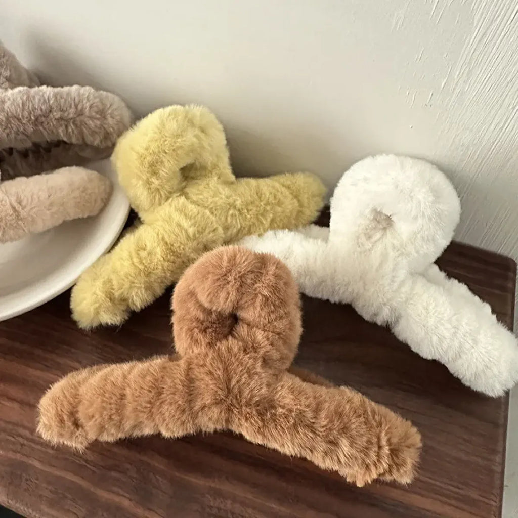 Harajuku Plush Hair Clip - Harajuku Style - Hair Accessories - 5