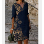 Half-Sleeved Summer Dress - All Dresses - 7