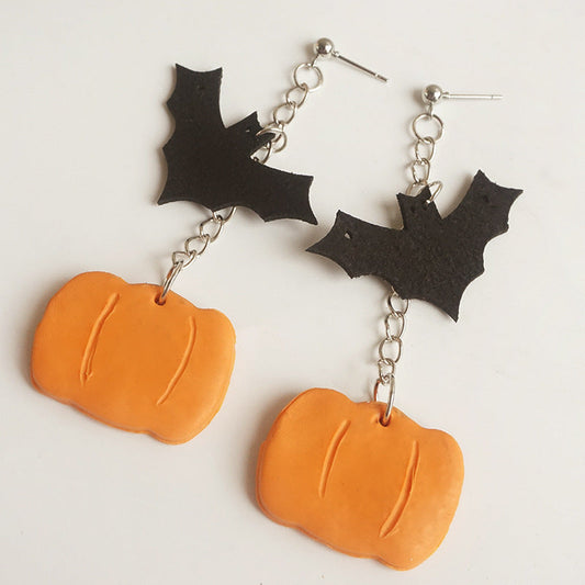 Halloween Theme Dangle Earrings - Women’s Jewelry - Earrings - 2 - 2024