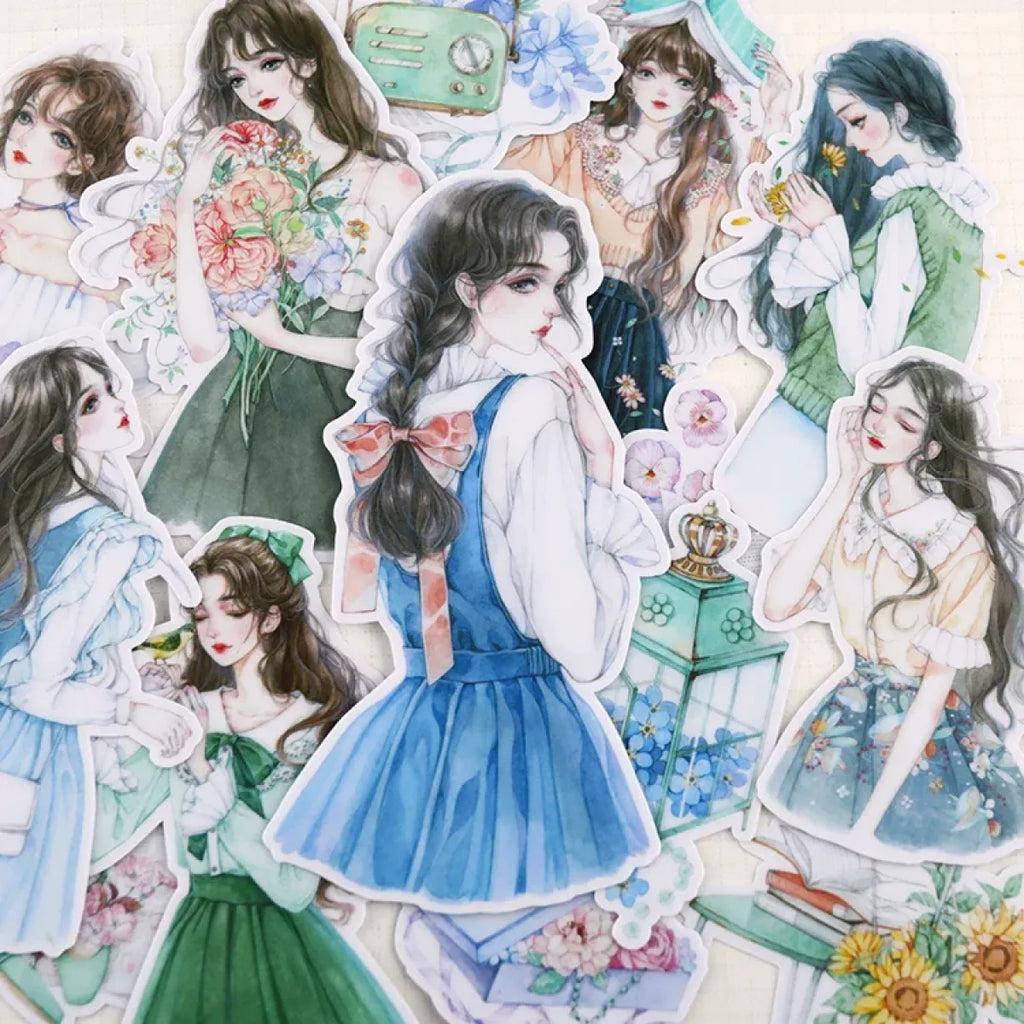 Handbook Cute Stickers - DIY Photo Album & Character Decoration - Stickers - 2