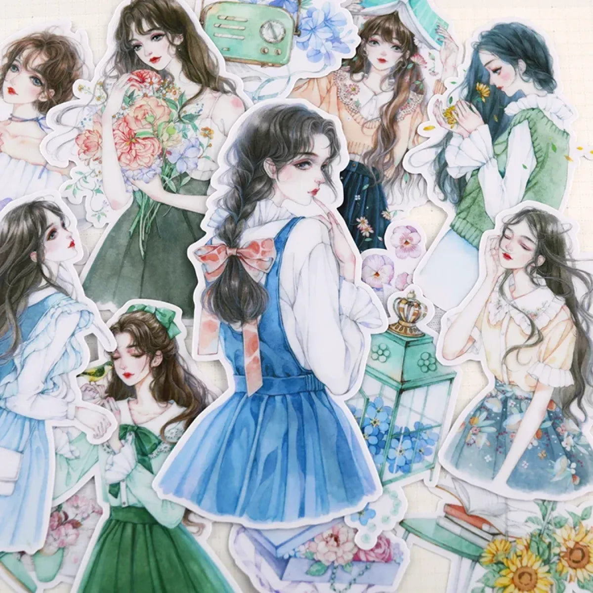 Handbook Cute Stickers - DIY Photo Album & Character Decoration - Stickers - 2