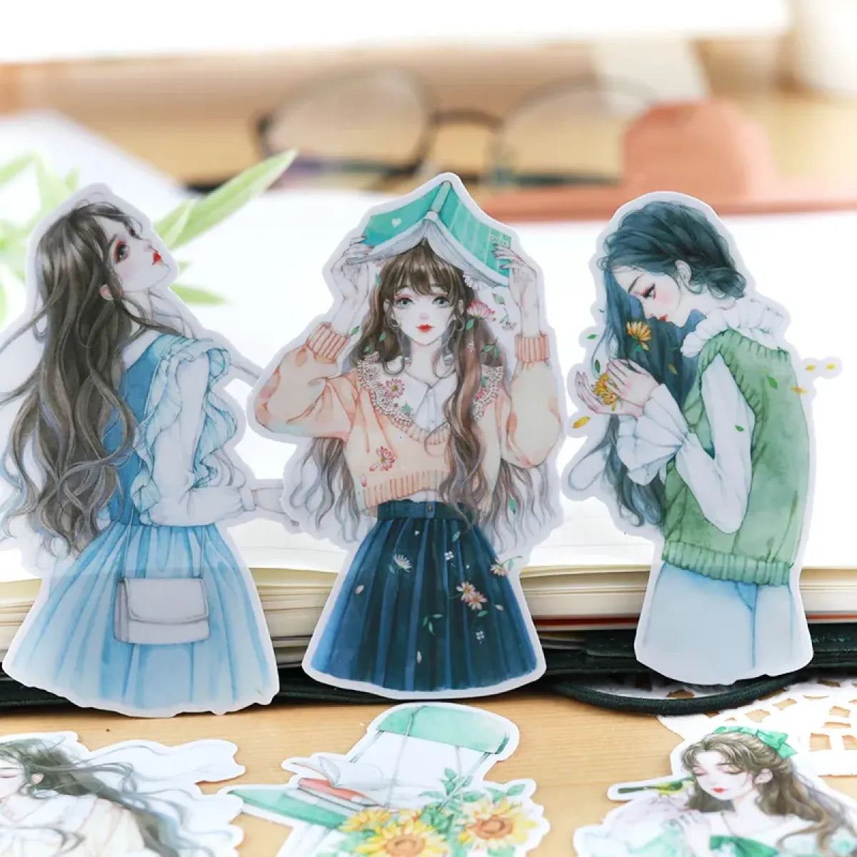 Handbook Cute Stickers - DIY Photo Album & Character Decoration - Stickers - 1