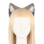 Handmade Cat Faux Fur Ears Headband - Fluffy Plush Animal Hair Hoop - Best Sellers - 27