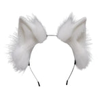 Handmade Cat Faux Fur Ears Headband - Fluffy Plush Animal Hair Hoop - Best Sellers - 20