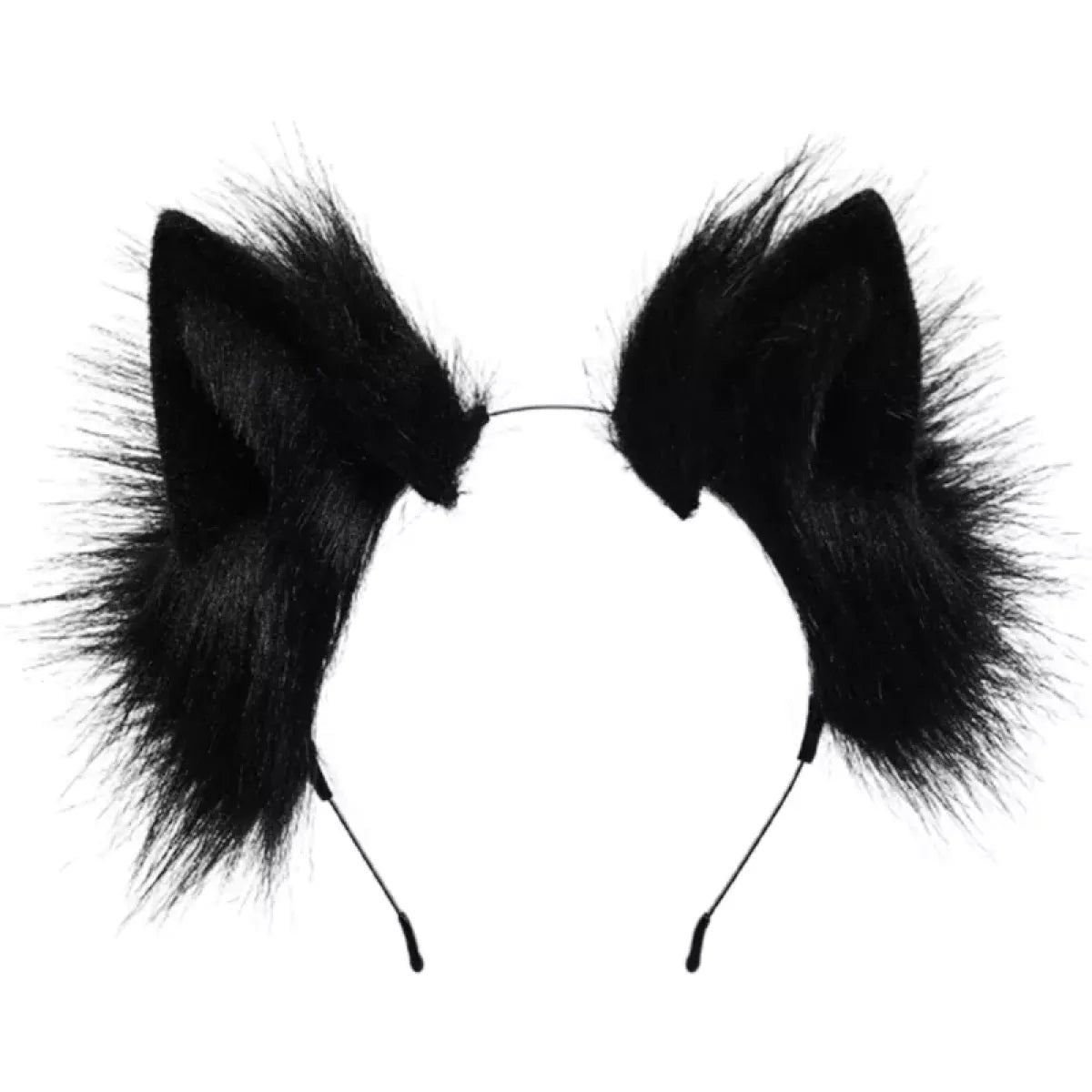 Handmade Cat Faux Fur Ears Headband - Fluffy Plush Animal Hair Hoop - Best Sellers - 15