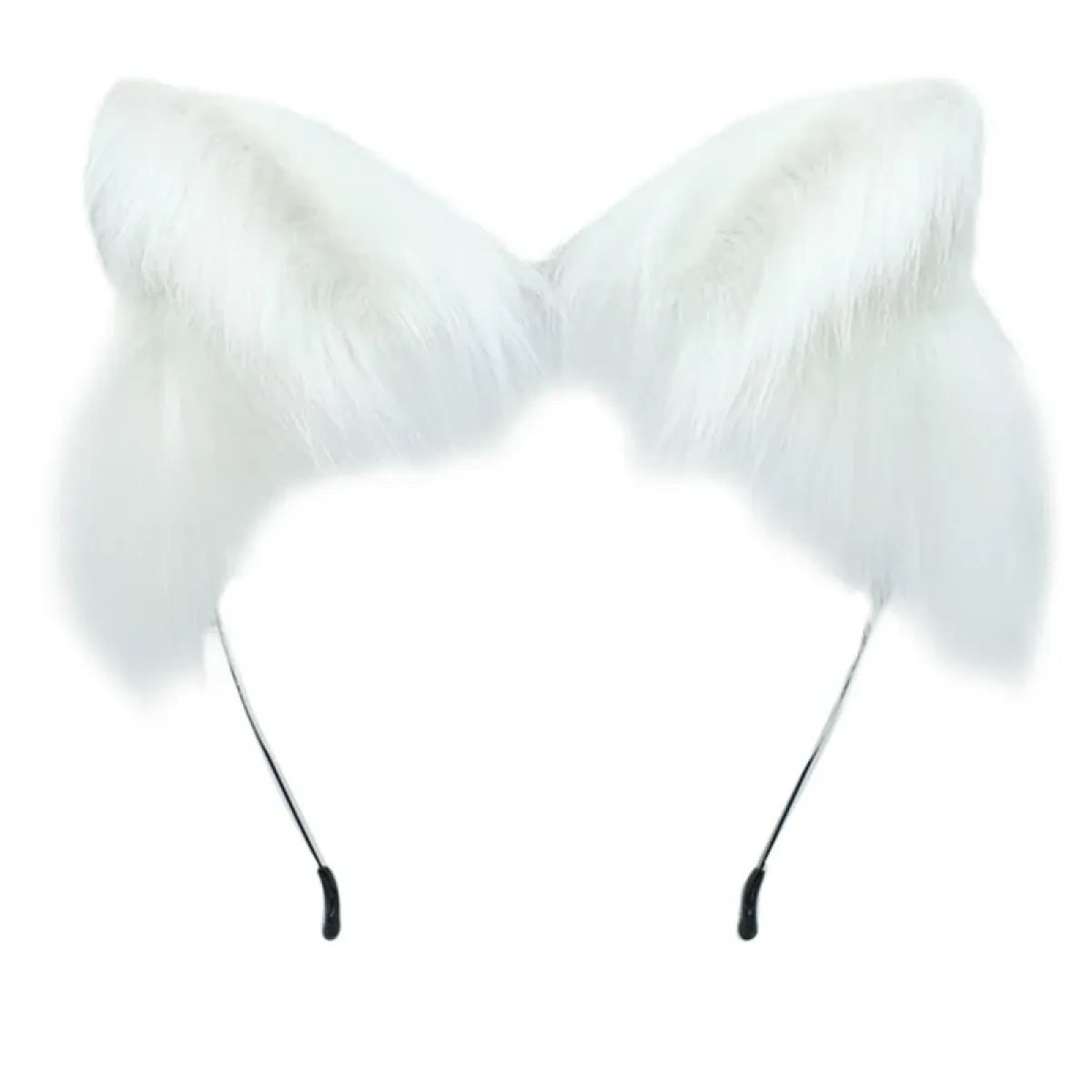 Handmade Cat Faux Fur Ears Headband - Fluffy Plush Animal Hair Hoop - Best Sellers - 7