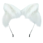 Handmade Cat Faux Fur Ears Headband - Fluffy Plush Animal Hair Hoop - Best Sellers - 7