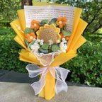 Handmade Crochet Flower Bouquet – Gift for Weddings & Graduations - Plushies - Plushie - 10