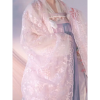 Hanfu Skirt Set - Complete with Embroidery Details - Bottoms - 2