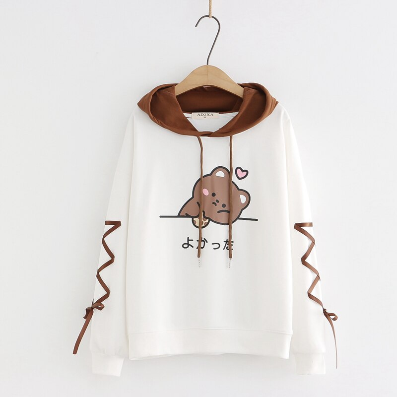 Harajuku Aesthetic Hoodies - White / M - Hoodies & Sweatshirts - Clothing - 8 - 2024