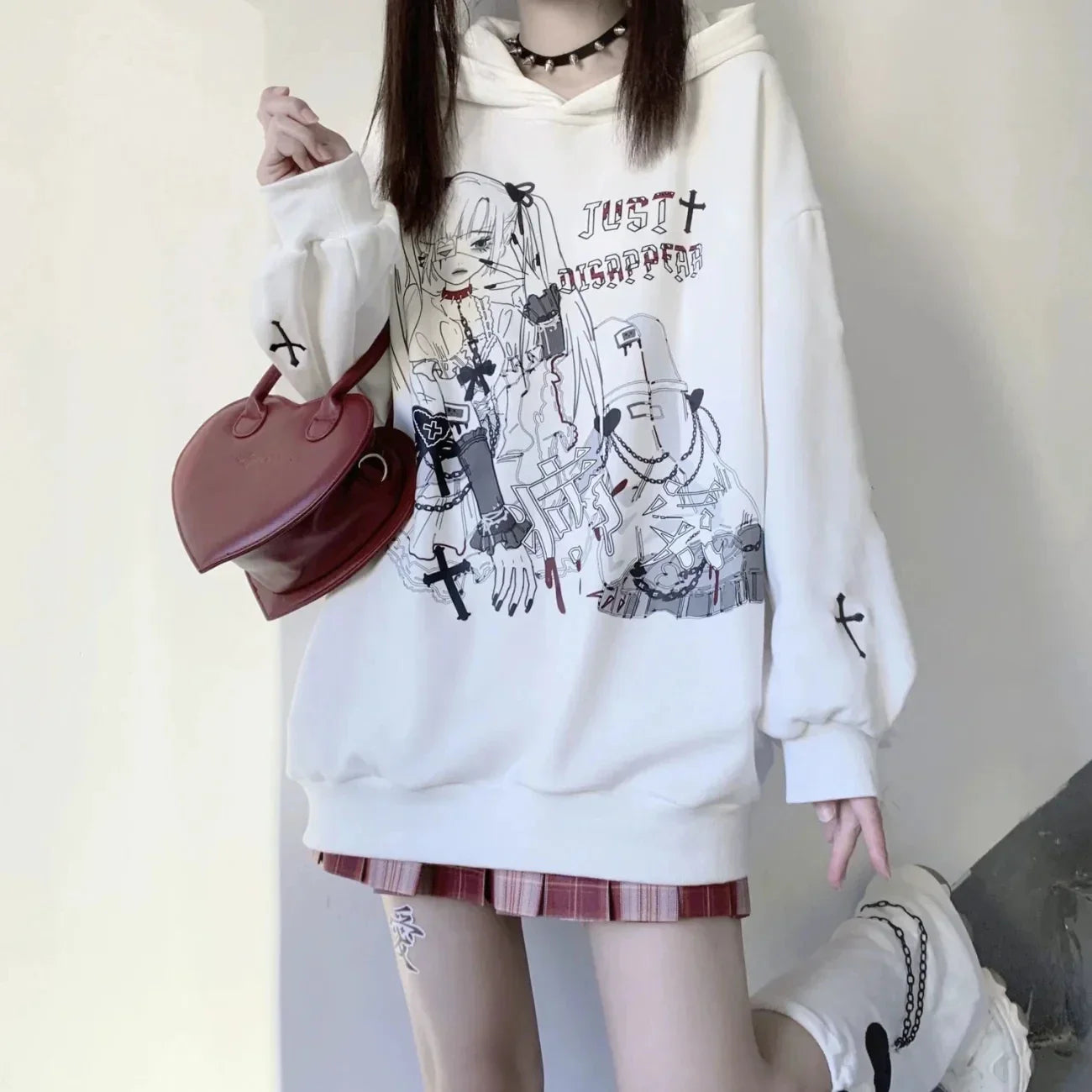 Oversized Harajuku Anime Hoodie – E-Girl Graphic Pullover - Anime - Hoodies - 4 - 2024