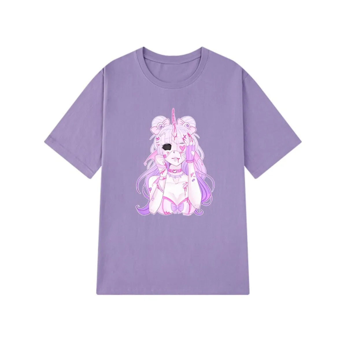 Sexy Harajuku Anime Girl Shirt - T-Shirts - 7