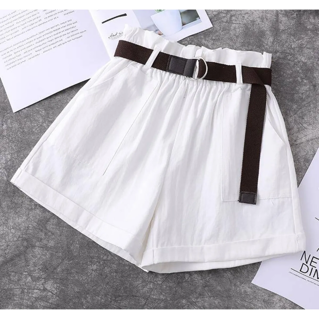 Harajuku Belted Shorts - Bottoms - 18