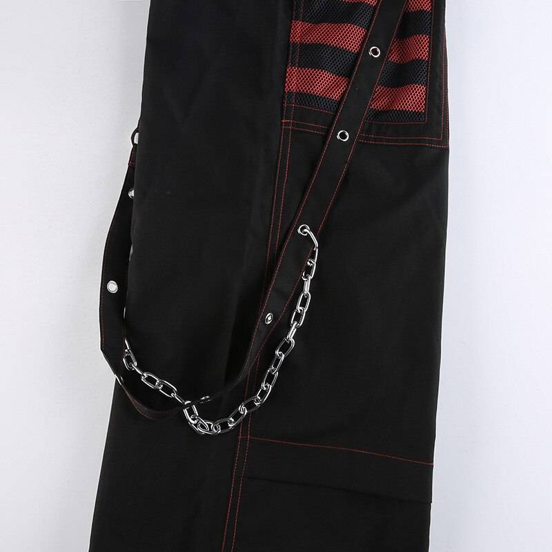 Harajuku Black Cargo Pants - Bottoms - Pants - 17 - 2024