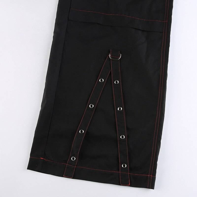 Harajuku Black Cargo Pants - Bottoms - Pants - 18 - 2024