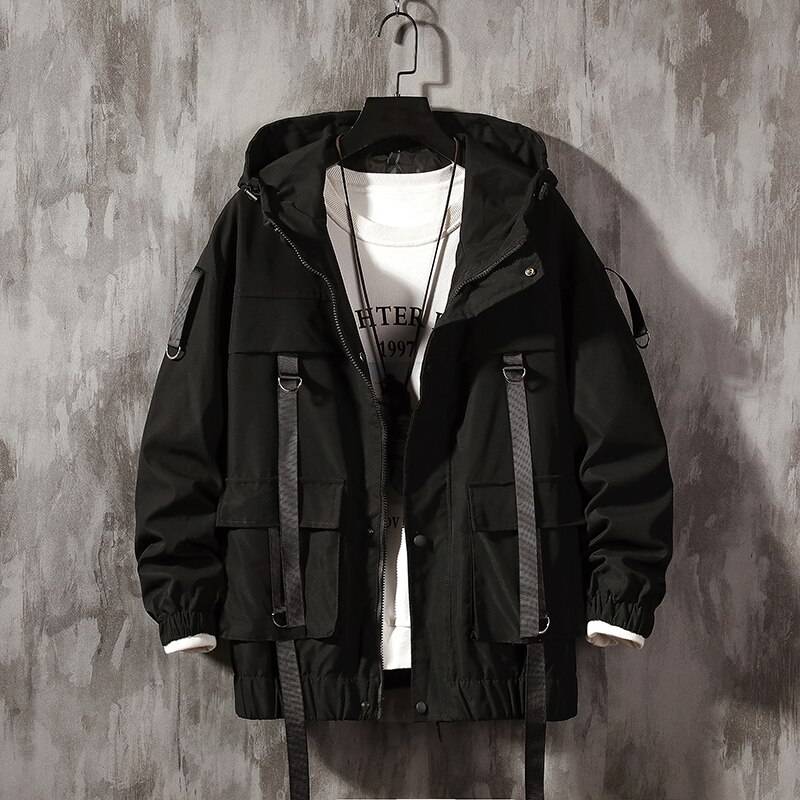 Harajuku Bomber Jacket - Black / XL / China - Jackets & Coats - Coats & Jackets - 11 - 2024