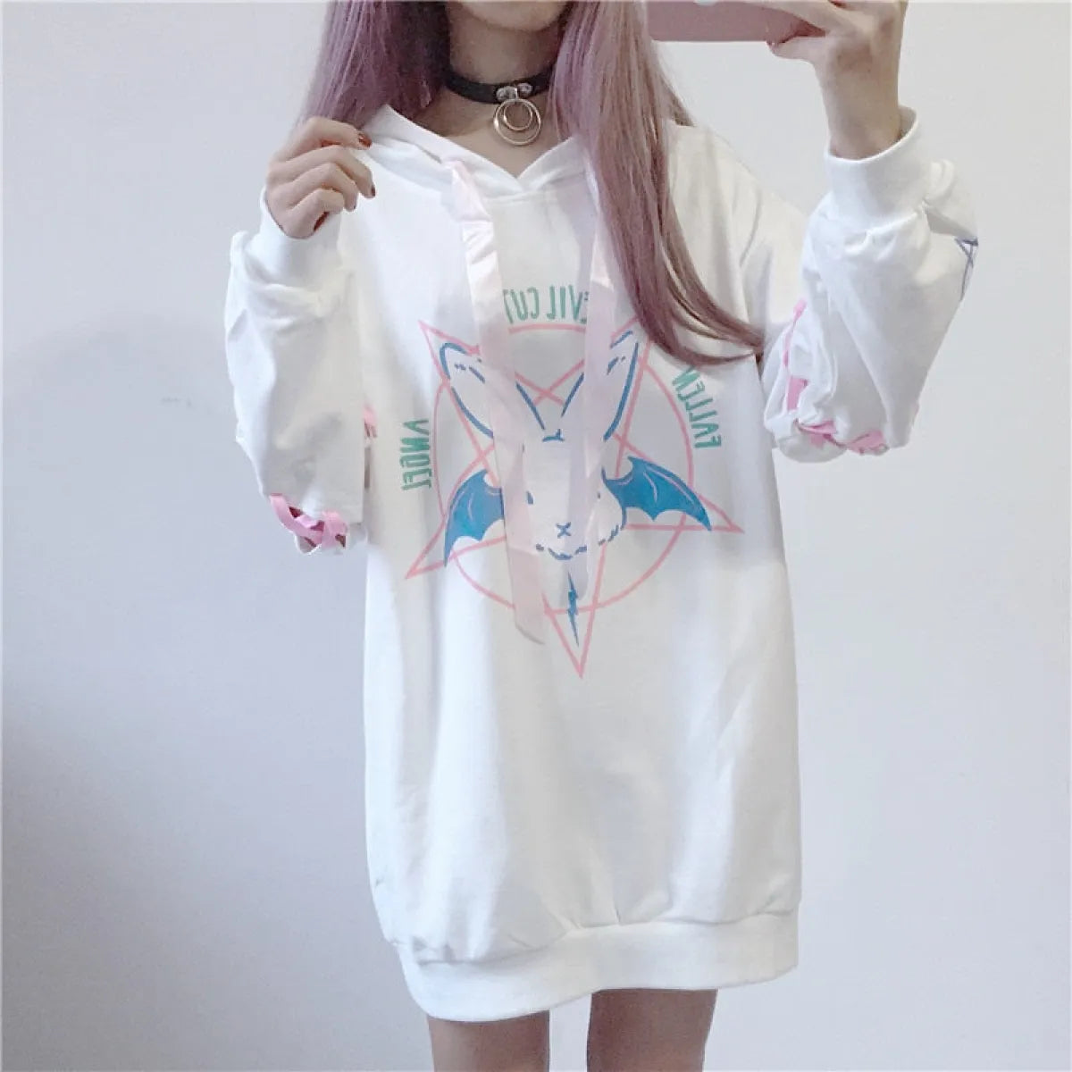 Harajuku Bunny Hoodie - Women’s Clothing & Accessories - 3
