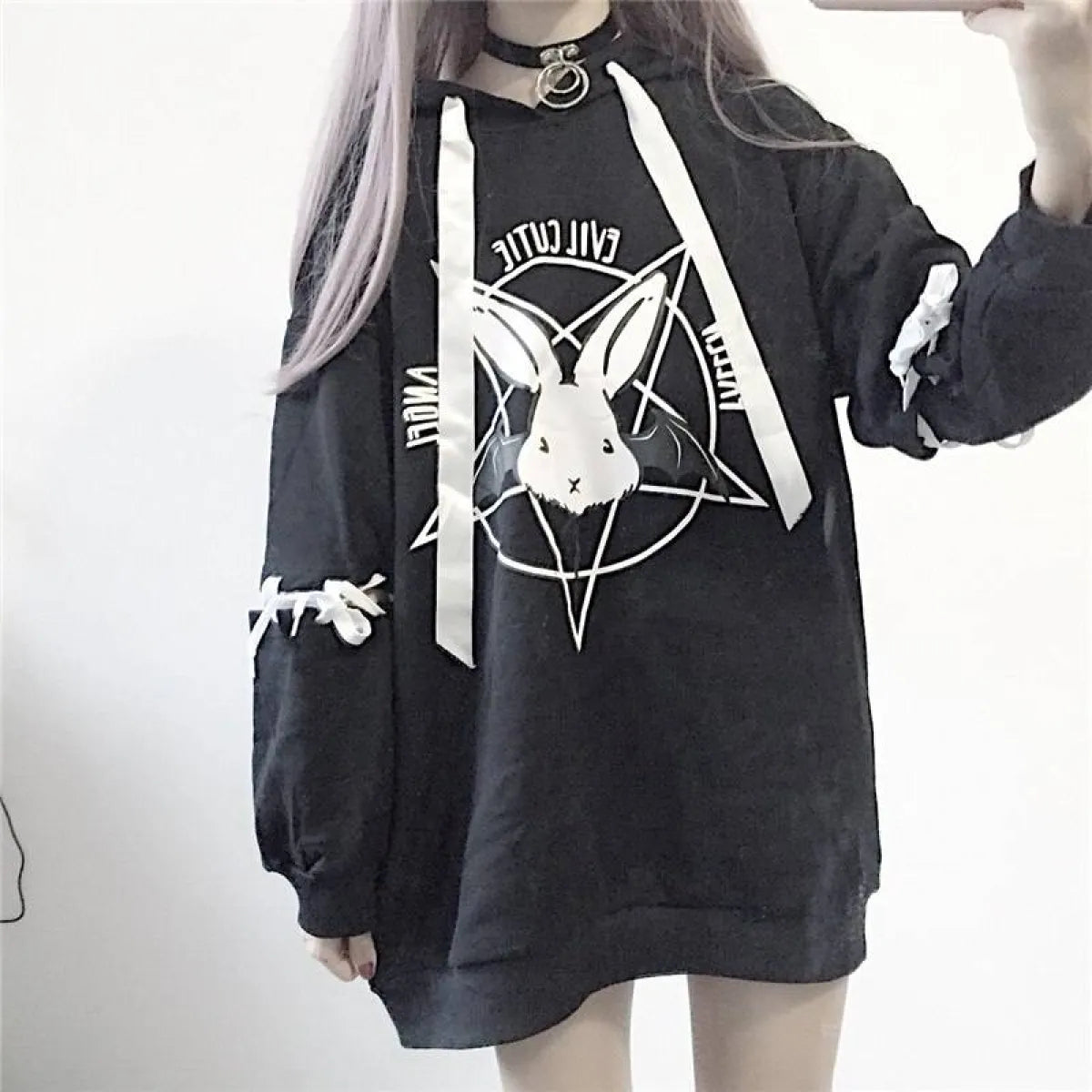 Harajuku Bunny Hoodie - Women’s Clothing & Accessories - 8