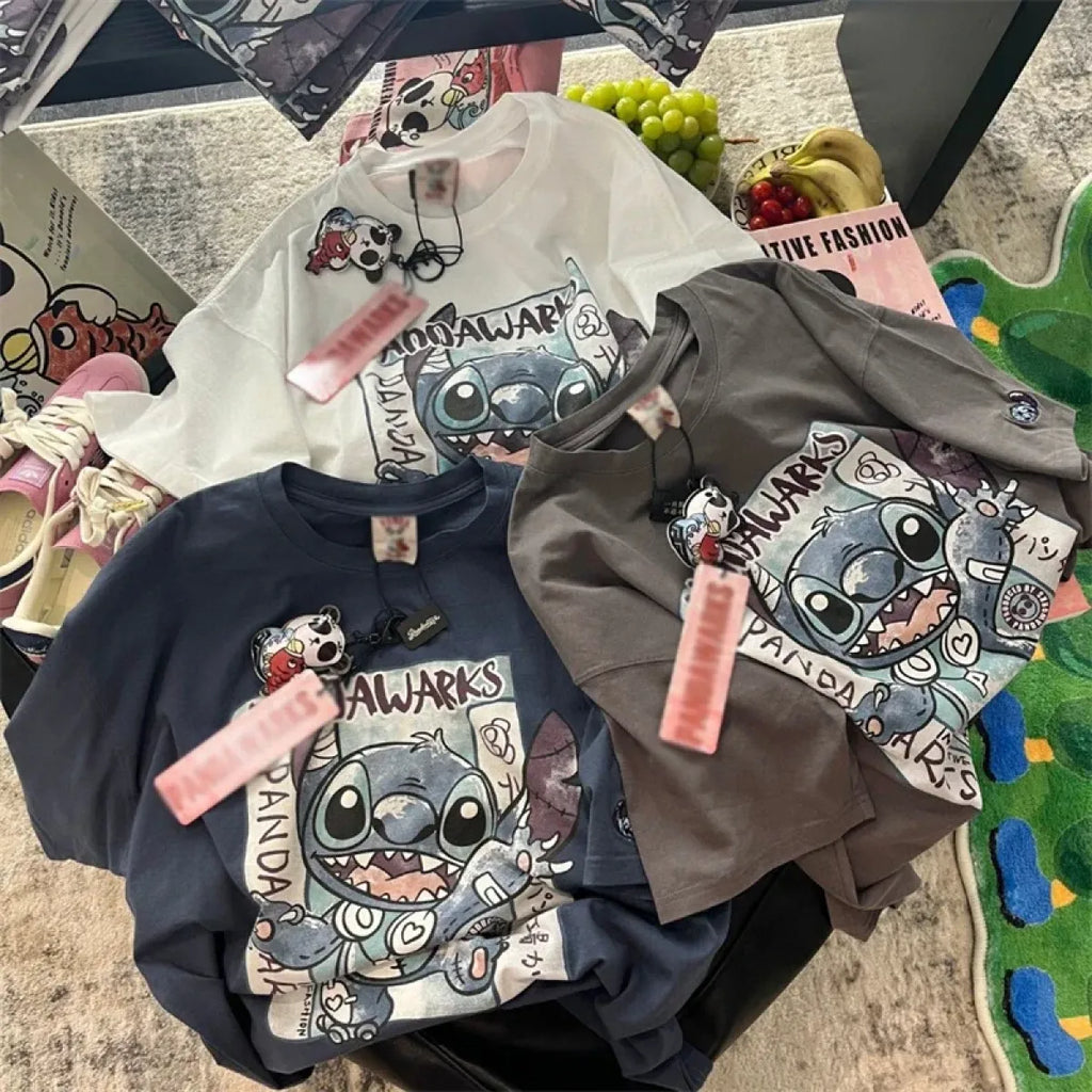 Harajuku Cartoon Graphic T-Shirt - T-Shirts - T-Shirts - 1