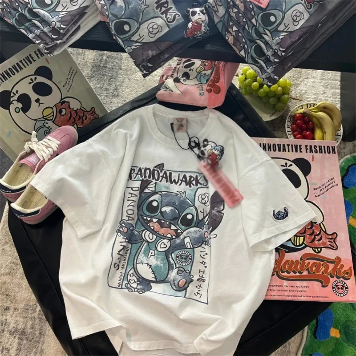 Harajuku Cartoon Graphic T-Shirt - T-Shirts - T-Shirts - 7