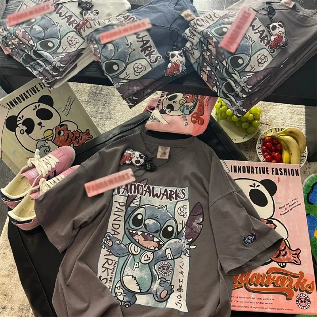 Harajuku Cartoon Graphic T-Shirt - T-Shirts - T-Shirts - 8