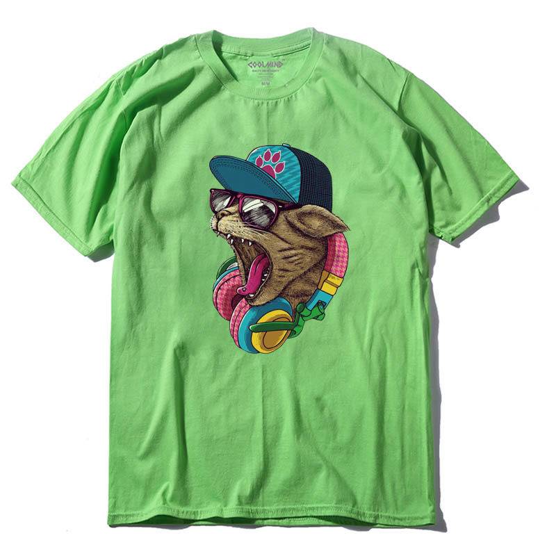 Harajuku Cat Shirt - Sage / XXL - T-Shirts - Shirts & Tops - 10 - 2024