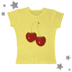 Harajuku Cherry Graphic Print T-Shirt - T-Shirts - 10