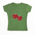 Harajuku Cherry Graphic Print T-Shirt - T-Shirts - 11