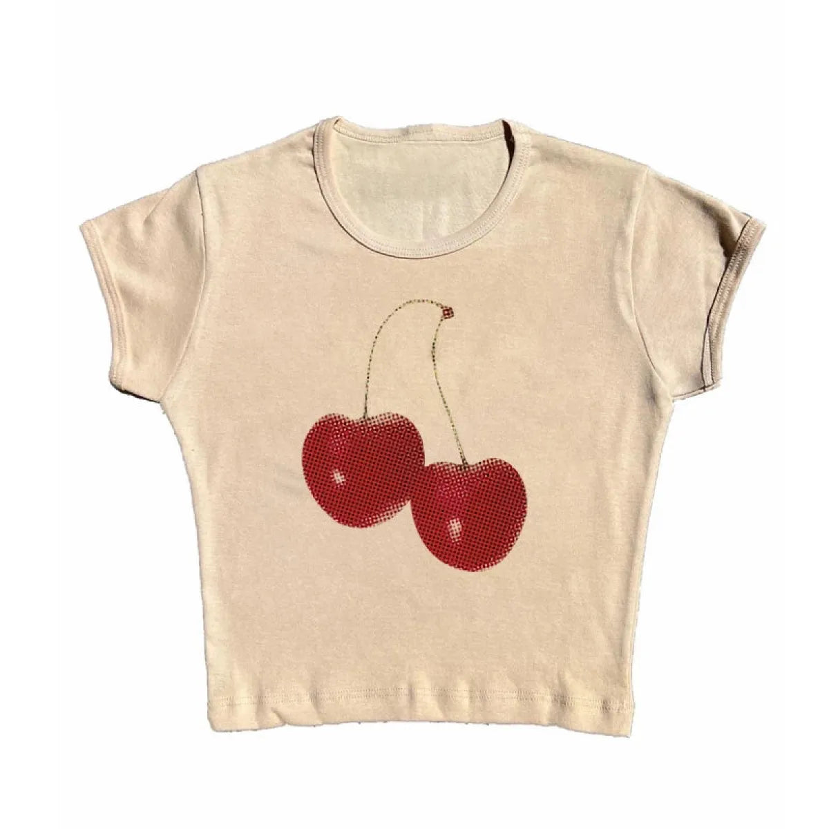 Harajuku Cherry Graphic Print T-Shirt - T-Shirts - 12