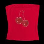 Harajuku Cherry Graphic Print T-Shirt - T-Shirts - 28