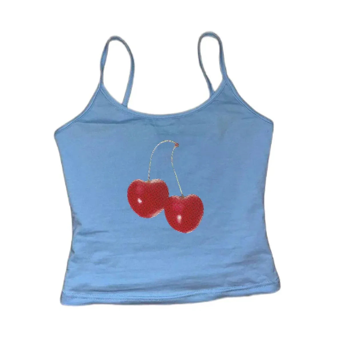 Harajuku Cherry Graphic Print T-Shirt - T-Shirts - 36