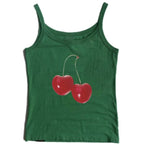 Harajuku Cherry Graphic Print T-Shirt - T-Shirts - 39