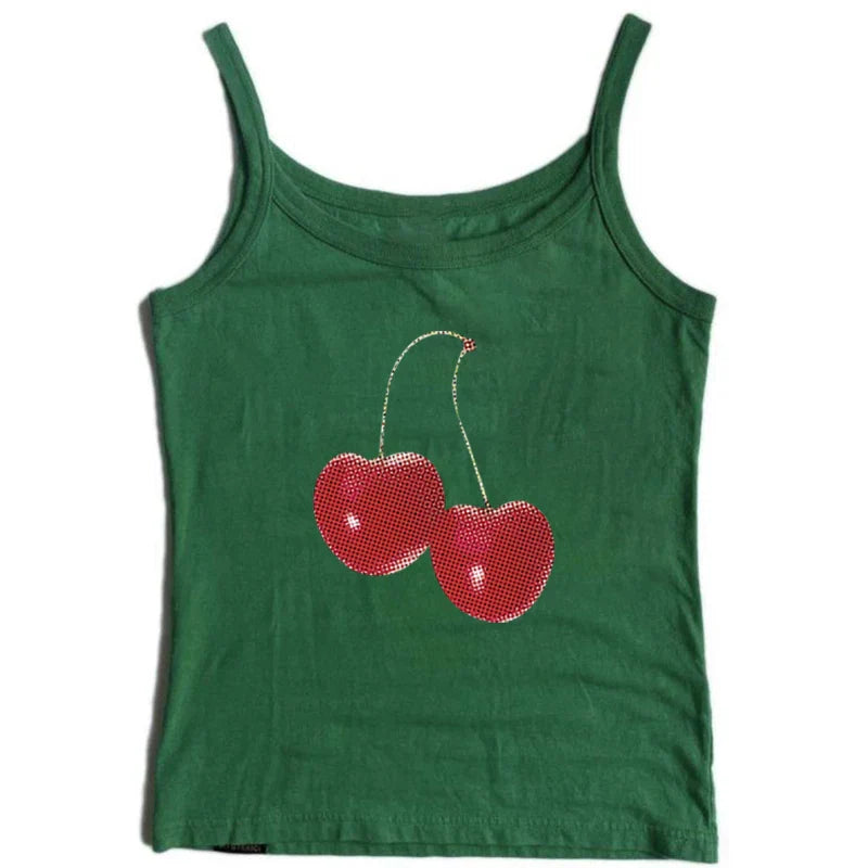 Harajuku Cherry Graphic Print T-Shirt - T-Shirts - Shirts & Tops - 39 - 2024