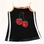 Harajuku Cherry Graphic Print T-Shirt - T-Shirts - 41