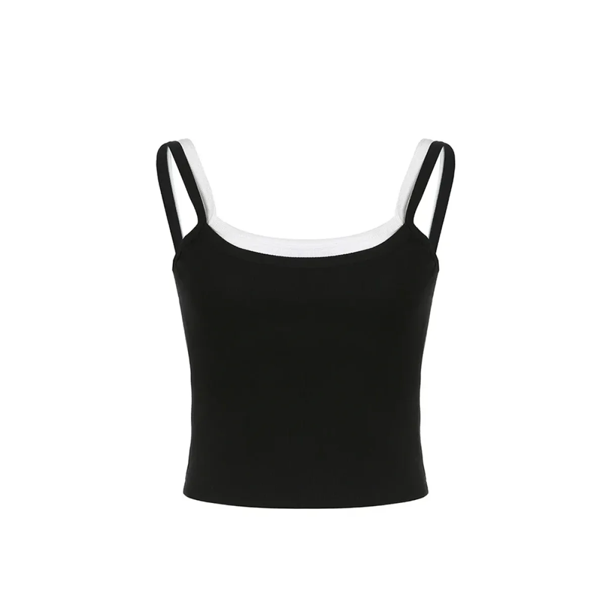 Harajuku Contrast Tank Top - Tops & Tees - Tops - 6