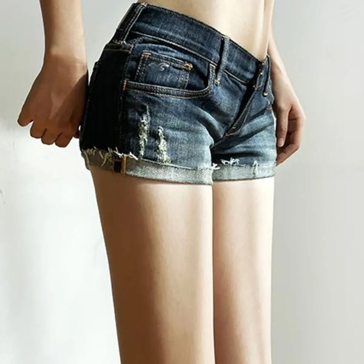 Harajuku Denim Shorts - Women’s Clothing & Accessories - Women’s Shorts - 10