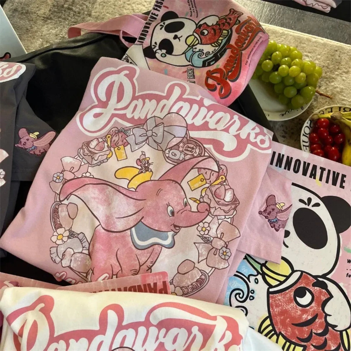 Harajuku Dumbo Graphic T-Shirt - T-Shirts - T-Shirts - 3