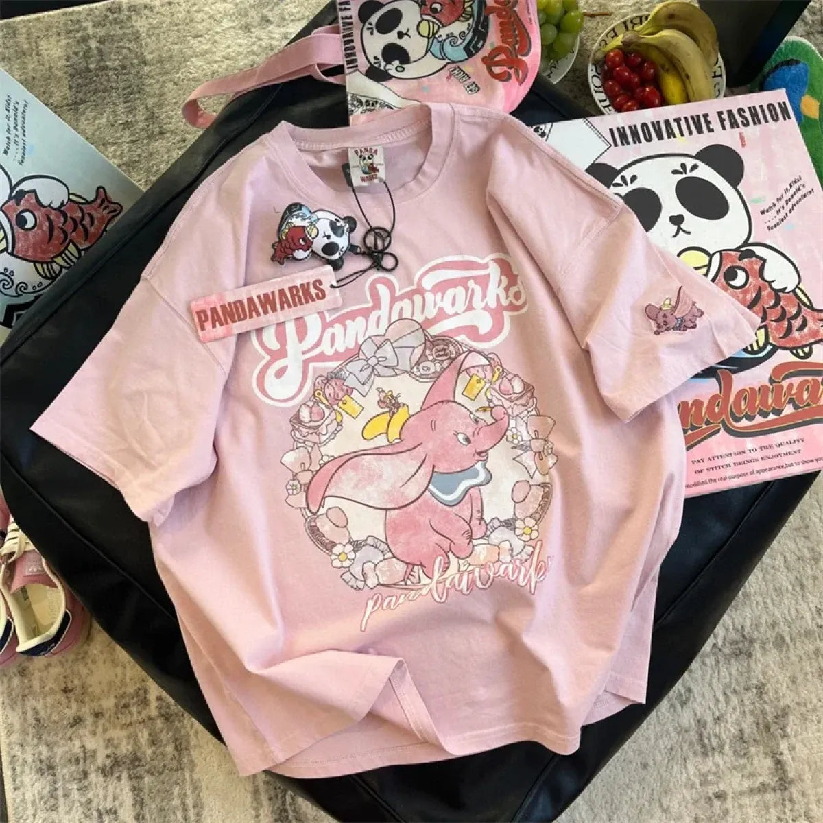 Harajuku Dumbo Graphic T-Shirt - T-Shirts - T-Shirts - 4