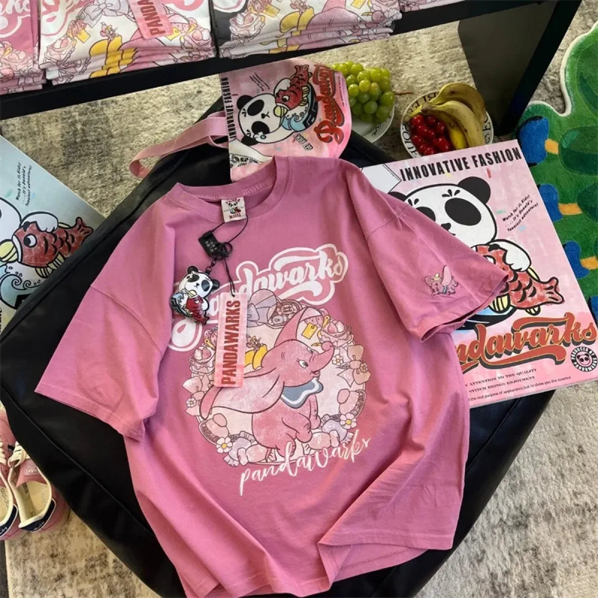 Harajuku Dumbo Graphic T-Shirt - T-Shirts - T-Shirts - 5