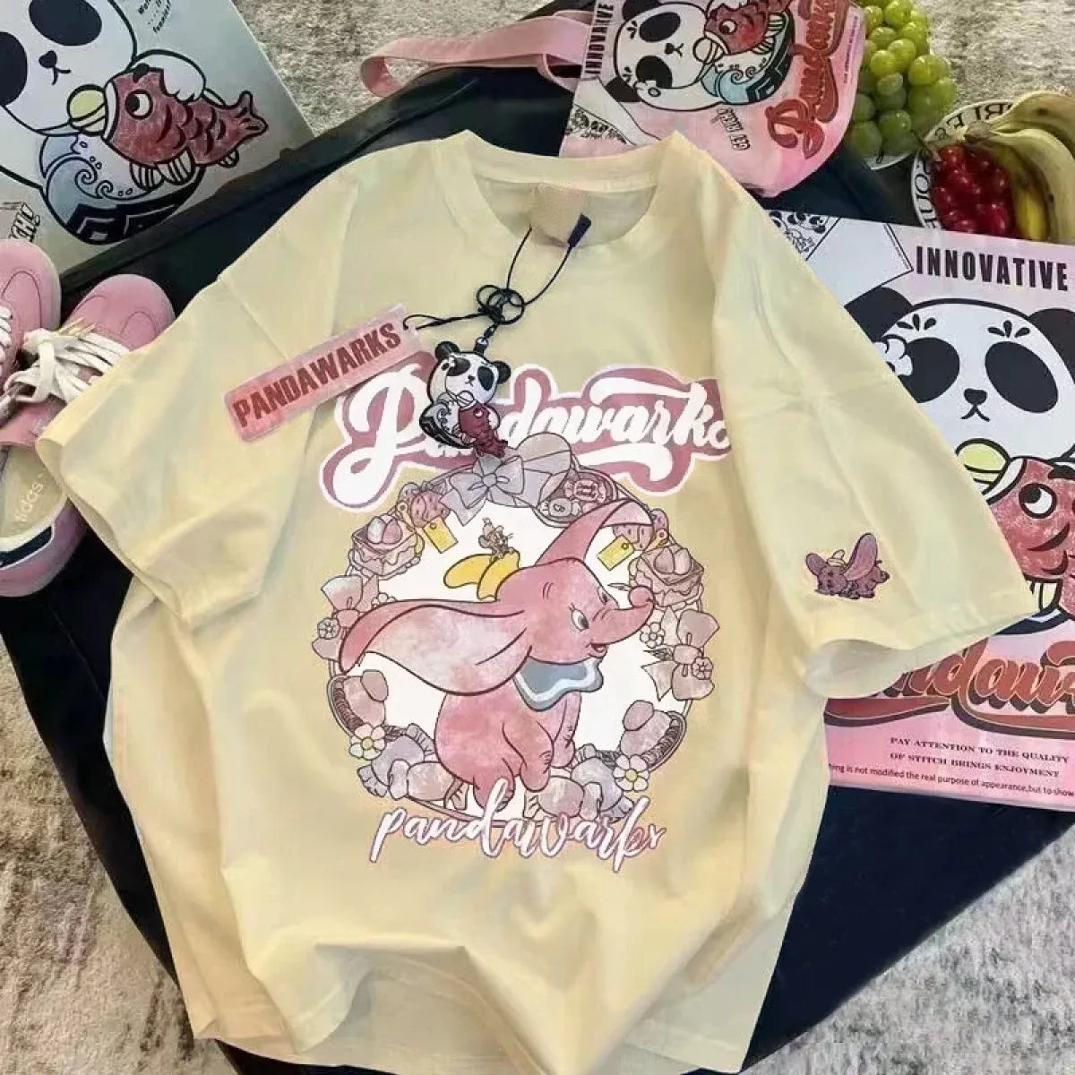 Harajuku Dumbo Graphic T-Shirt - T-Shirts - T-Shirts - 8