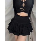 Harajuku E-girl High Waist Mini Skirt - Bottoms - 2