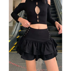 Harajuku E-girl High Waist Mini Skirt - Bottoms - 3