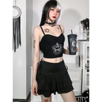 Harajuku E-girl High Waist Mini Skirt - Bottoms - 5