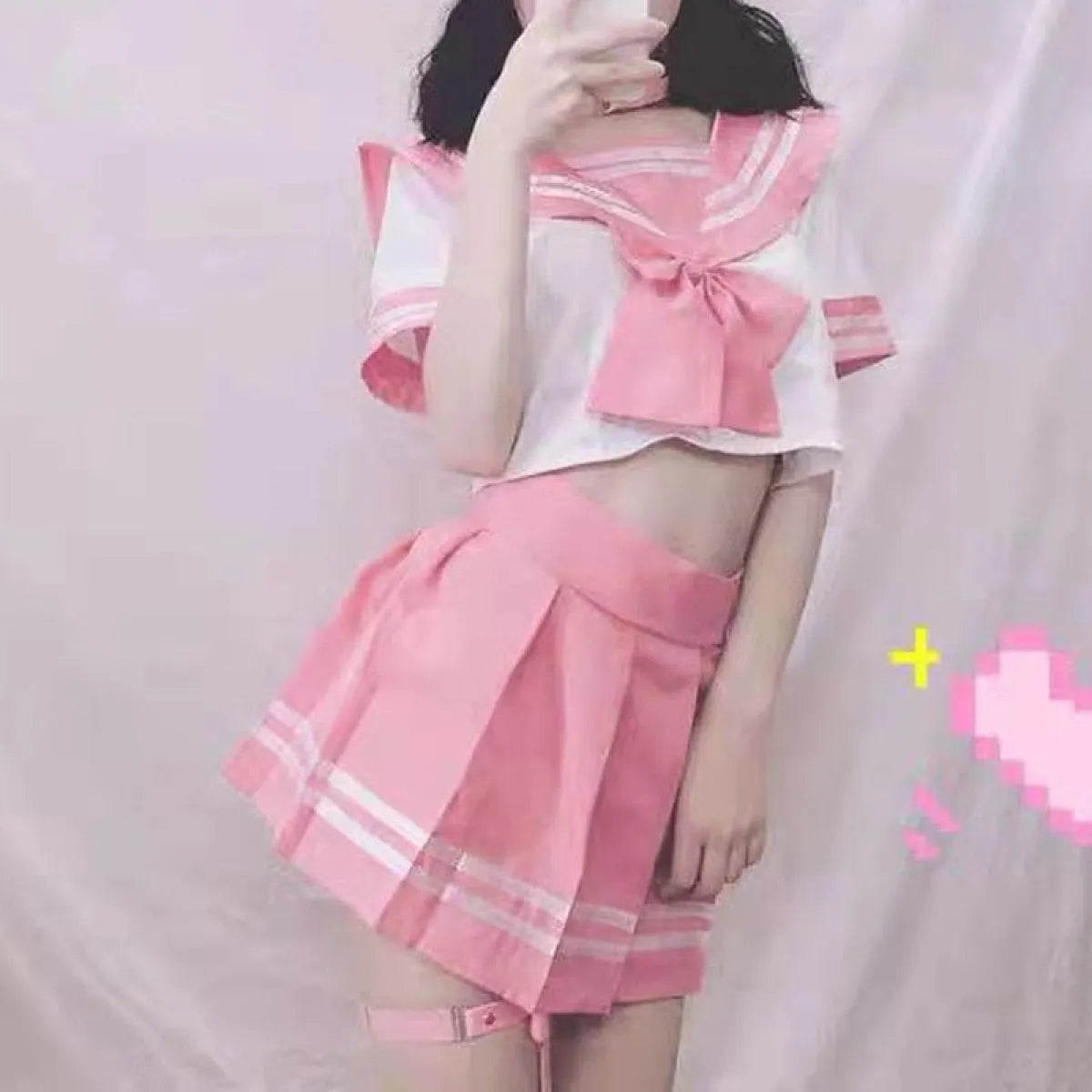 Japanese School Girl Two Piece Set - Bottoms - 6