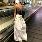 Harajuku Embroidered Cargo Pants - Bottoms - Women’s Pants - 3