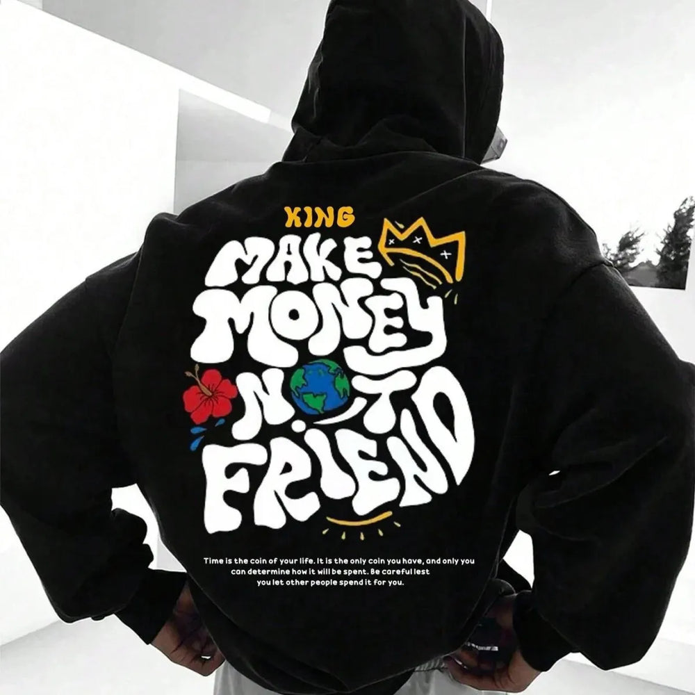 Harajuku Fashion Hooded Sweatshirt - T-Shirts - Hooded - Hoodie - 1