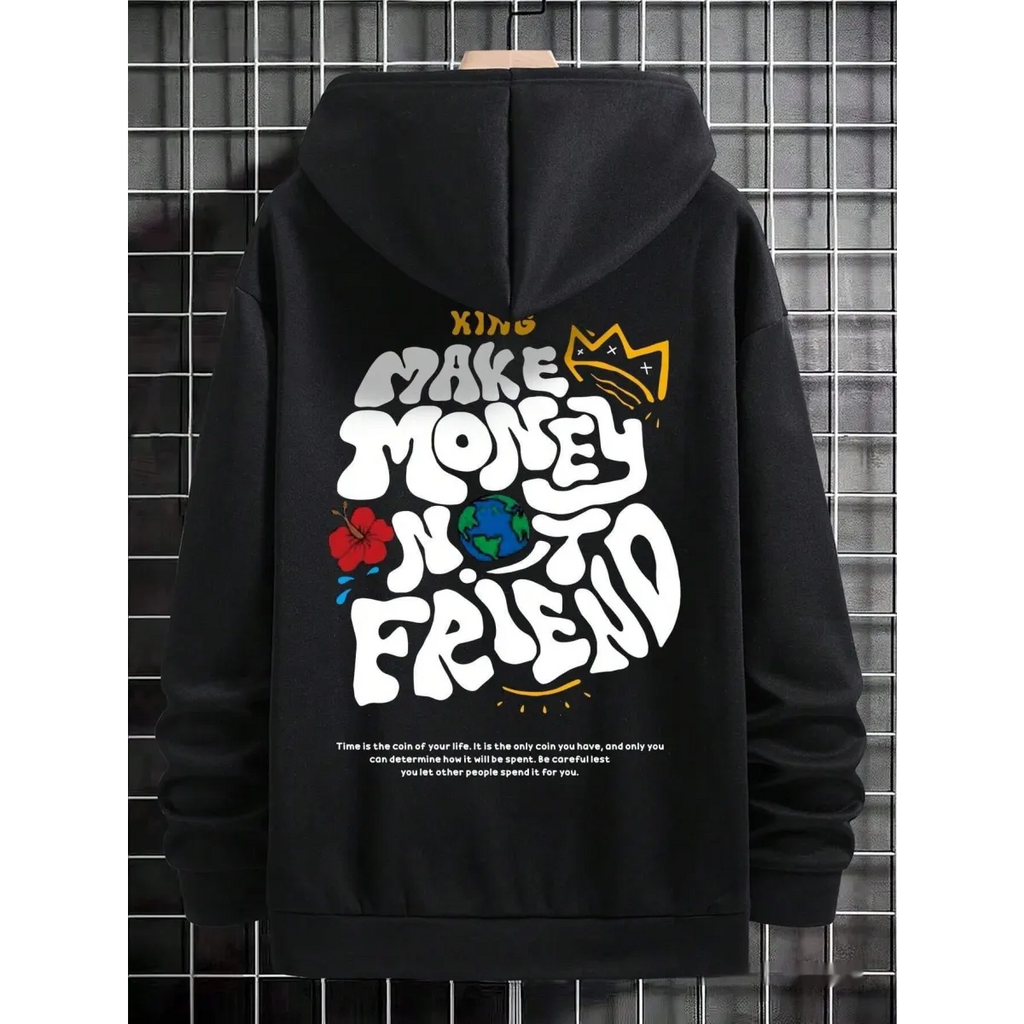 Harajuku Fashion Hooded Sweatshirt - T-Shirts - Hoodies - 3 - 2024